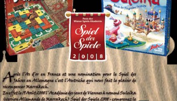 Suleika-Marrakech élu Jeu des jeux 2008 en Autriche.