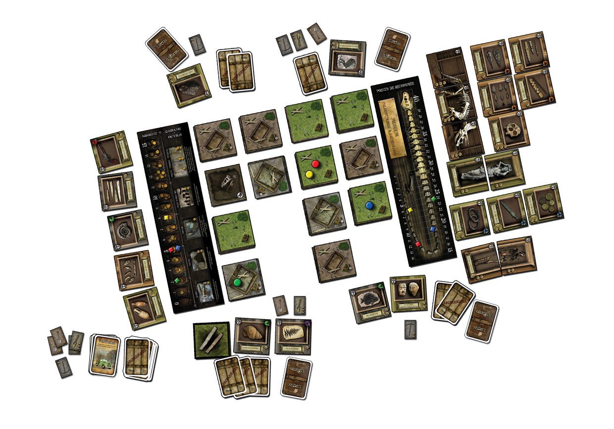 Archéologia - jeu de société de Olicier LAffont